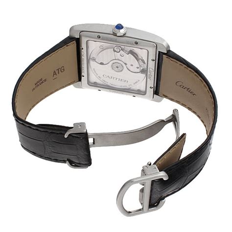 cartier watch leather straps|replacement cartier watch strap.